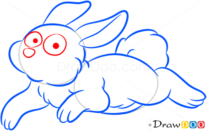 How to Draw Happy Rabbit, Farm Animals