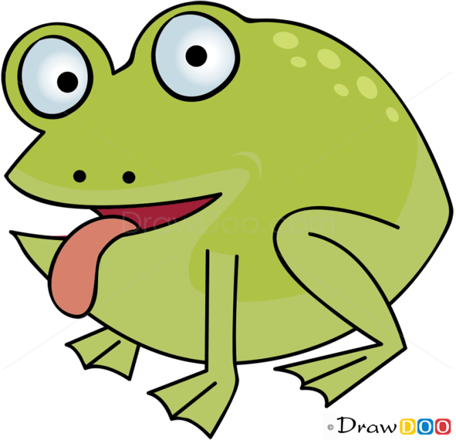 How to Draw Green Frog, Farm Animals