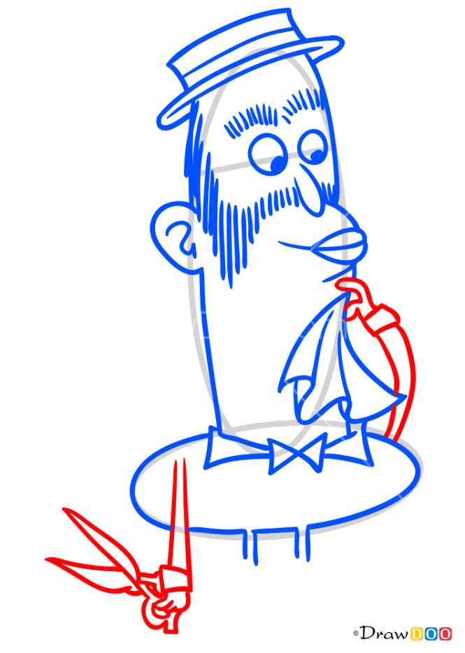 How to Draw Dr. Barber, Flapjack