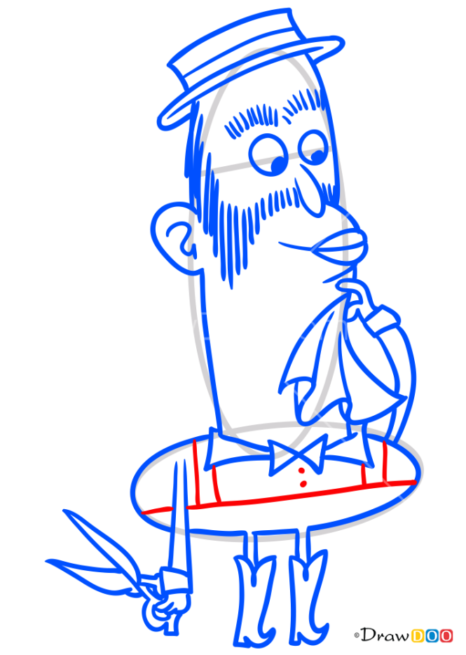 How to Draw Dr. Barber, Flapjack