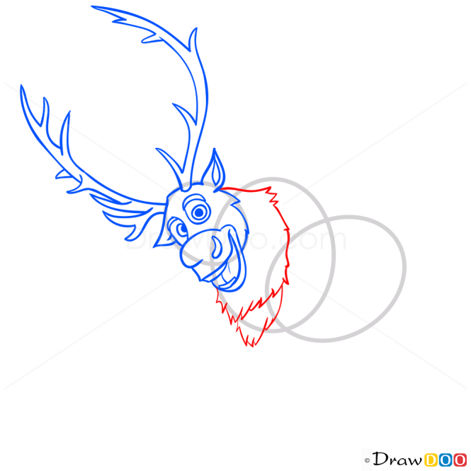 How to Draw Sven, Frozen