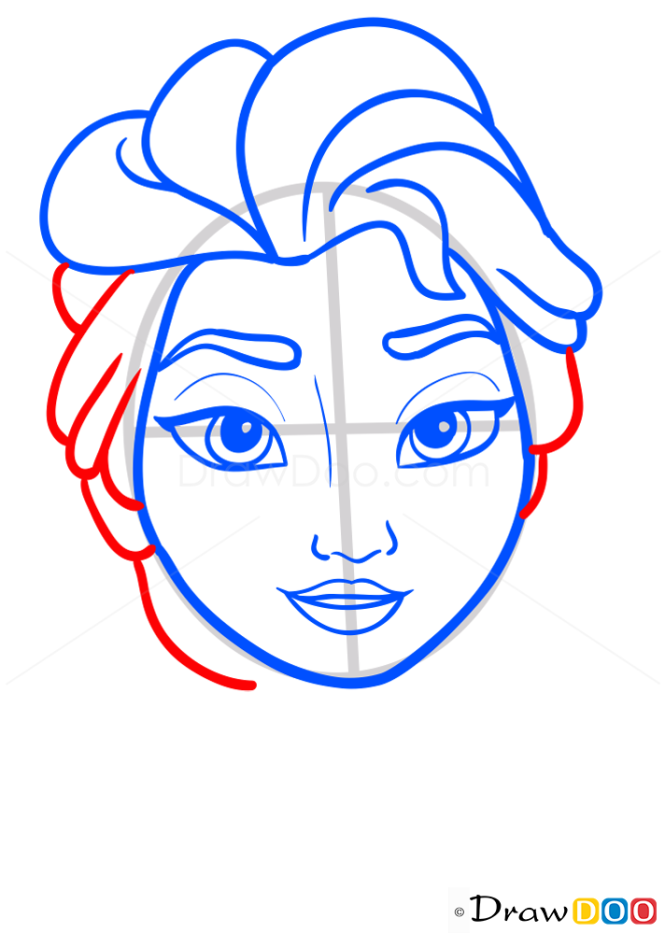 How to Draw Elsa