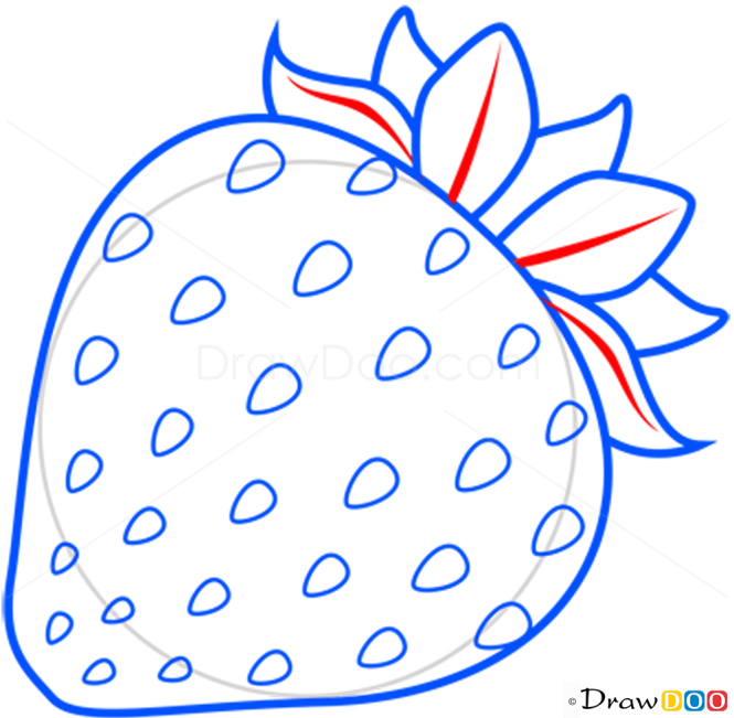 How to Draw Strawberry, Fruits