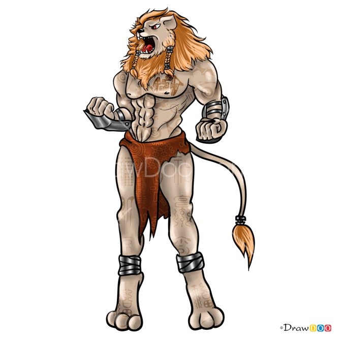 How to Draw Mr. Lion, Furry