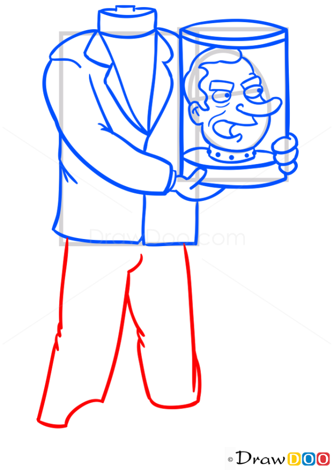 How to Draw Nixons Head, Futurama