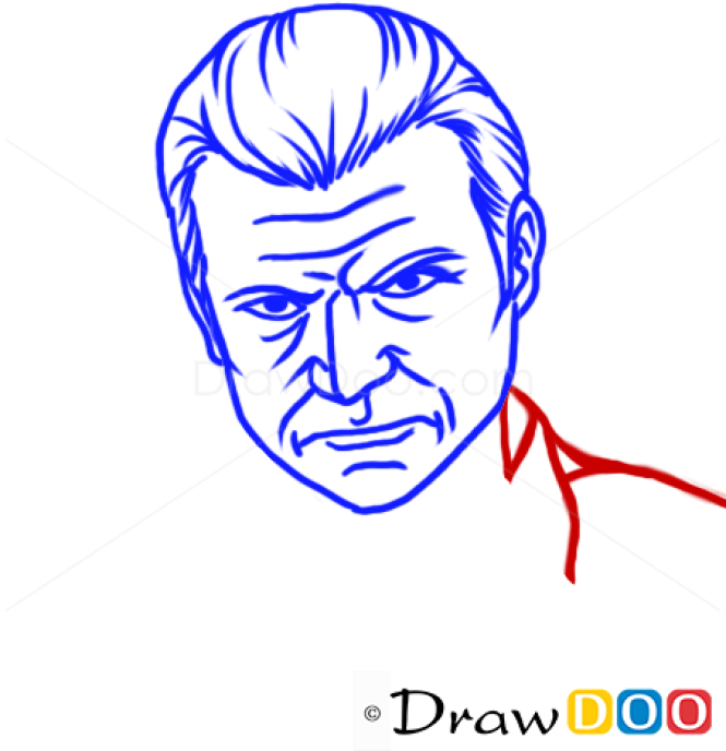 How to Draw Michael Easy, GTA
