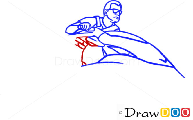 How to Draw Michael Jjetski, GTA