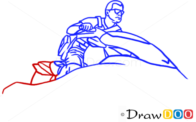 How to Draw Michael Jjetski, GTA