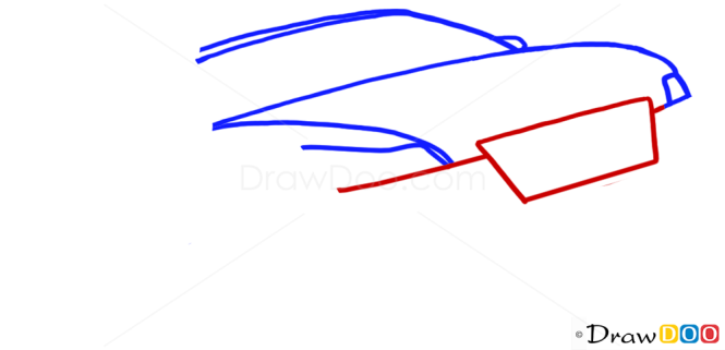 How to Draw Audi R8, Spyder, GTA