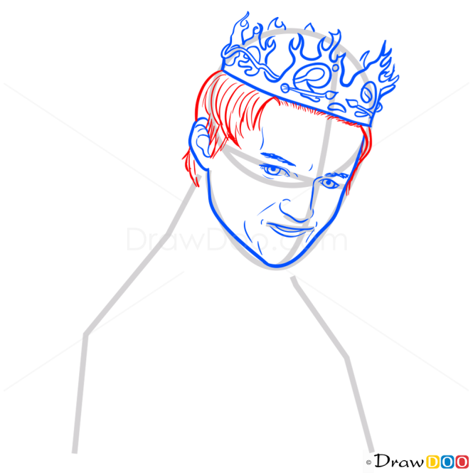 How to Draw Joffrey Baratheon, Game Of Thrones