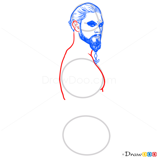 How to Draw Khal Drogo, Game Of Thrones