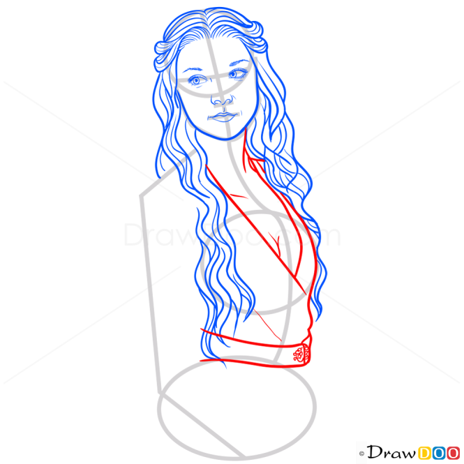 How to Draw Margaery Tyrell, Game Of Thrones