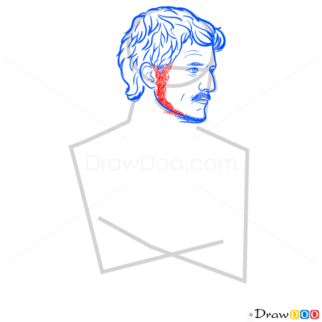 How to Draw Oberyn Martell, Game Of Thrones