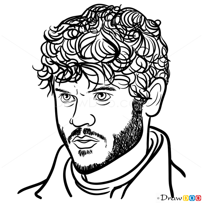 How to Draw Ramsay Bolton, Game Of Thrones