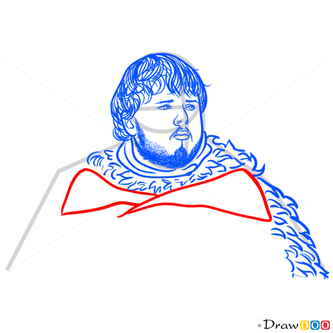 How to Draw Samwell Tarly, Game Of Thrones