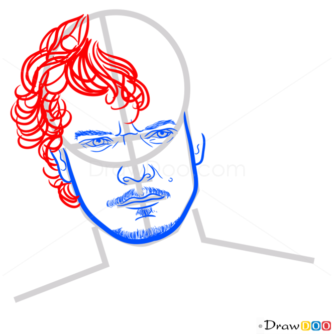 How to Draw Theon Greyjoy, Game Of Thrones