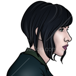 How to Draw Scarlett, Ghost in the Shell