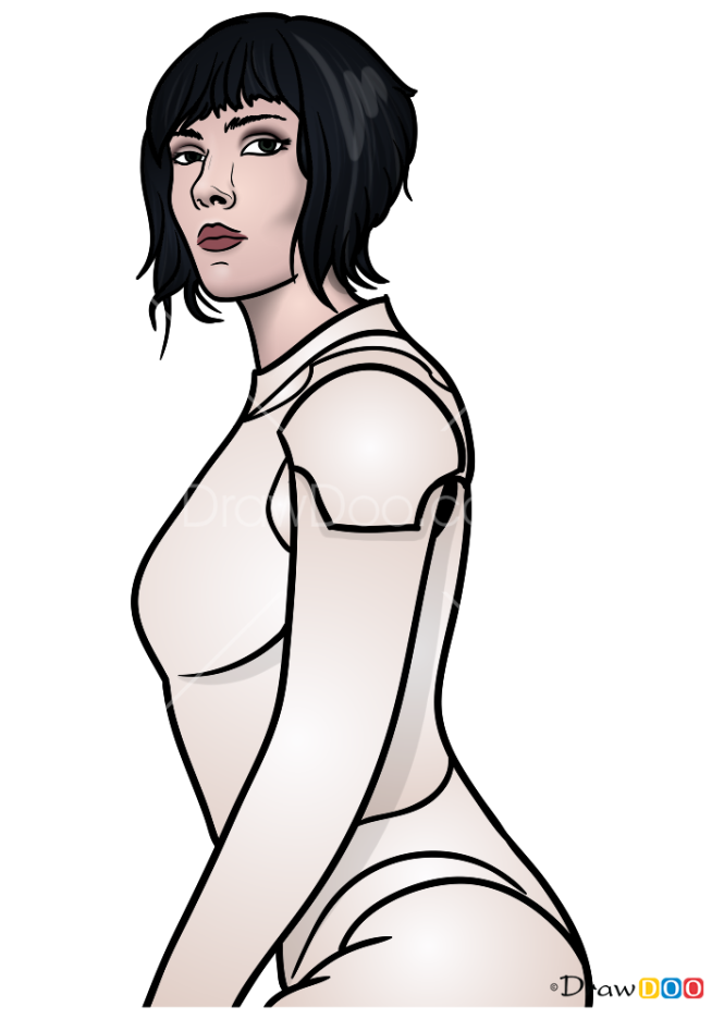 How to Draw Major 2, Ghost in the Shell