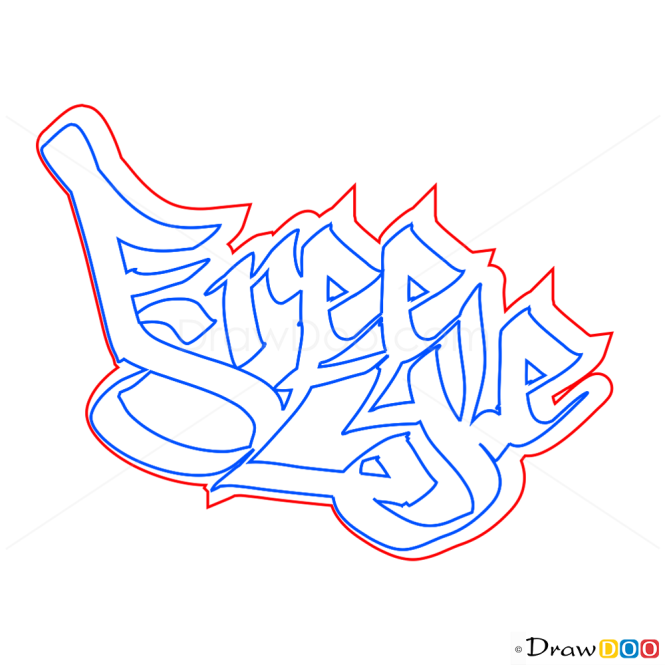 How to Draw Freestyle, Graffiti
