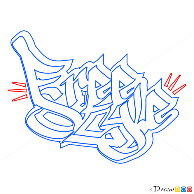 How to Draw Freestyle, Graffiti