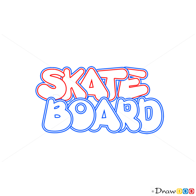 How to Draw Skateboard, Graffiti