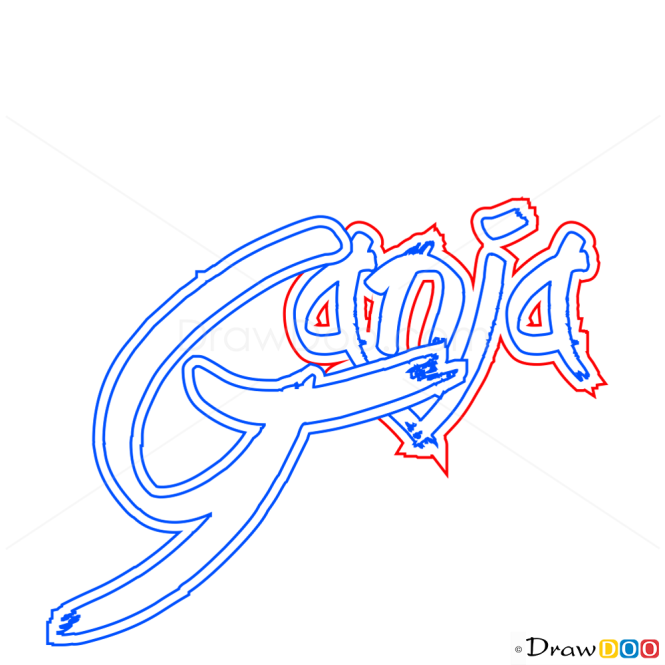 How to Draw Ganja, Graffiti