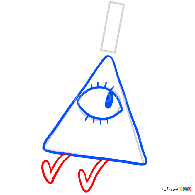 How to Draw Bill Cipher, Gravity Falls