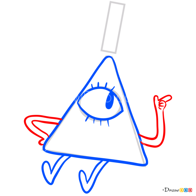 How to Draw Bill Cipher, Gravity Falls