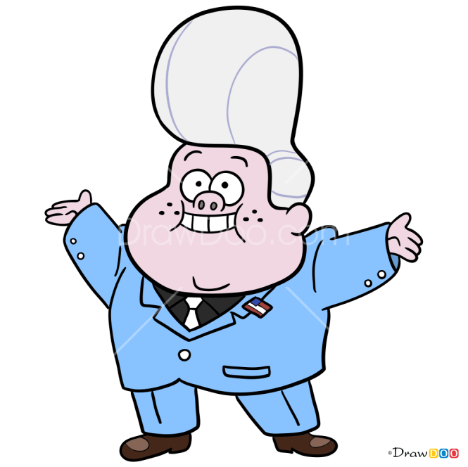How to Draw Lil Gideon, Gravity Falls