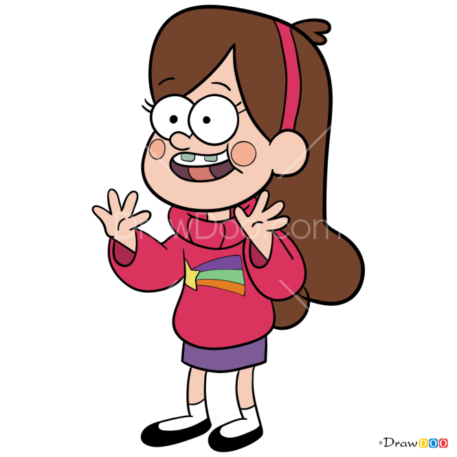 How to Draw Mabel Pines, Gravity Falls