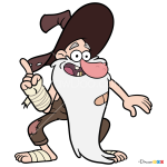 How to Draw McGucket, Gravity Falls
