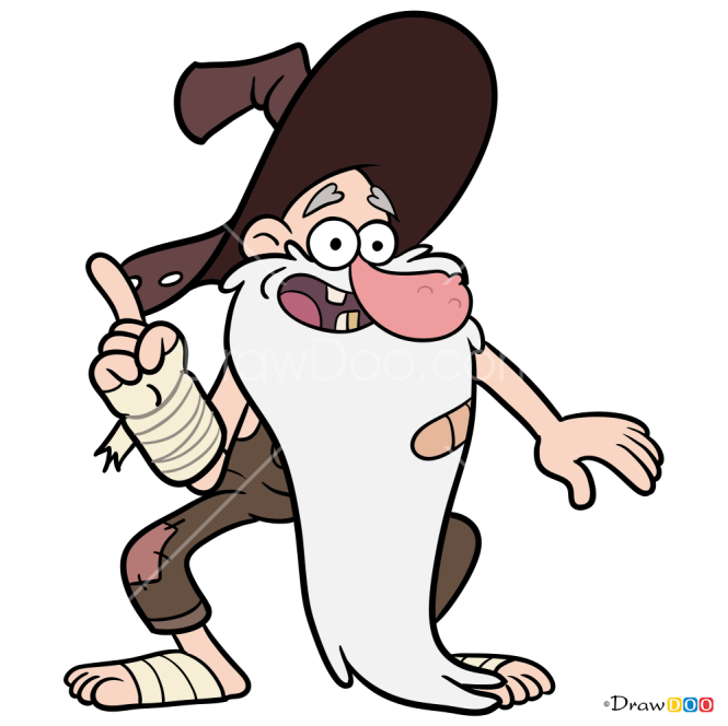 How to Draw McGucket, Gravity Falls