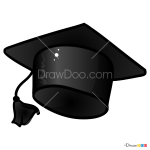 How to Draw Graduate Hat, Hats