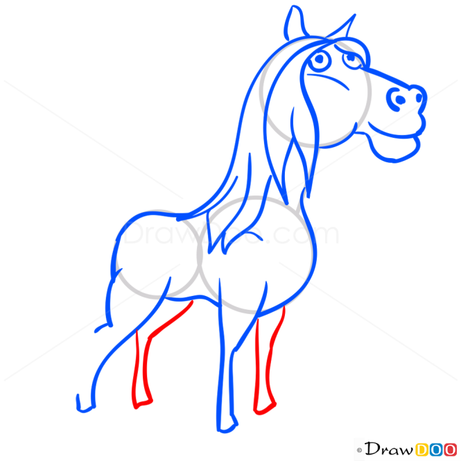How to Draw Andalusian Horse, Hay Day