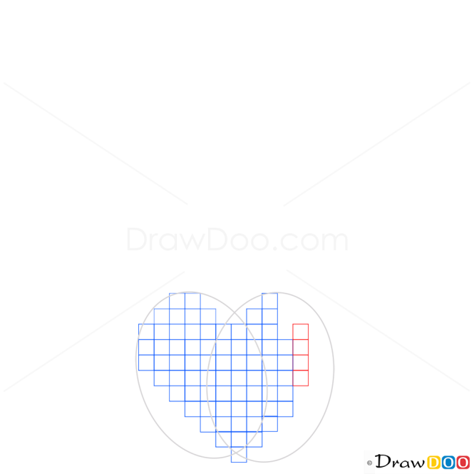 How to draw a Heart Tutorial, Step by Step Drawing Lessons
