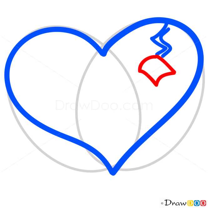 How to Draw Heart with patch, Hearts