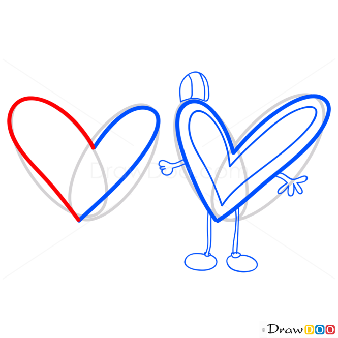 How to Draw Hearts in Love, Hearts