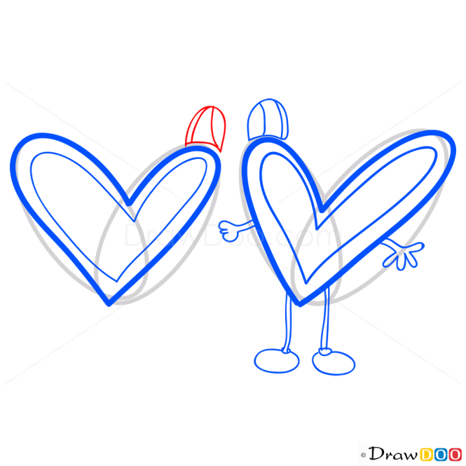 How to Draw Hearts, Step by Step Drawing Lessons