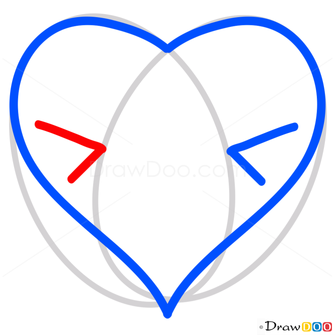 How to Draw Kawaii Heart, Hearts