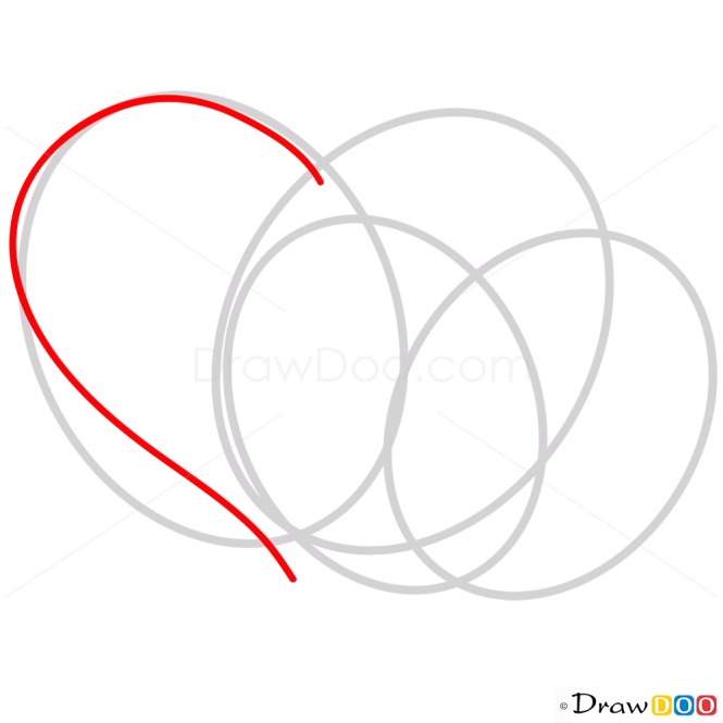 Hearts Drawings, Step by Step Drawing Lessons
