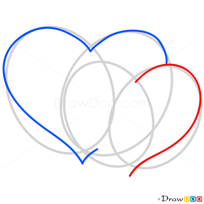 How to Draw Two Hearts, Hearts