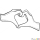 How to Draw Hand Heart, Hearts