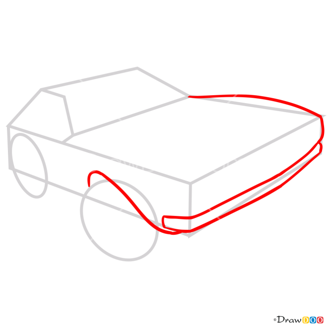 How to Draw Camaro 68, Hot Wheels