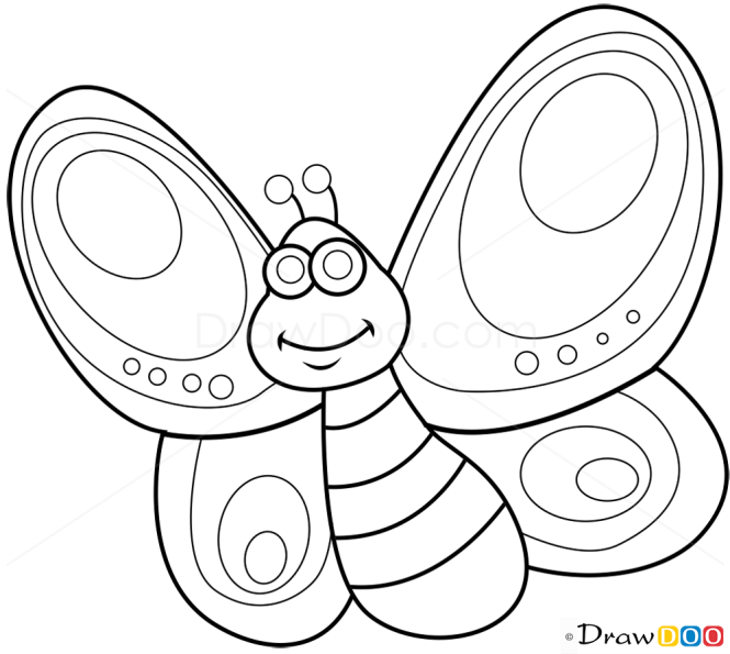 How to Draw Butterfly, Insects