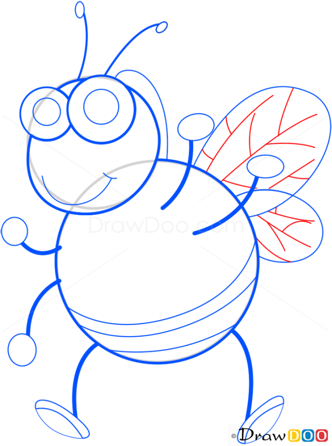 How to Draw Bee, Insects
