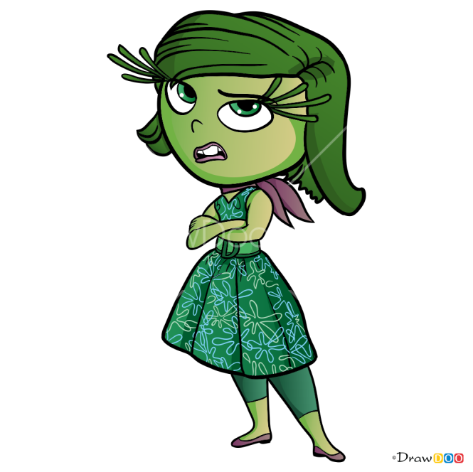 How to Draw Disgust, Inside Out