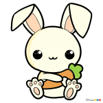 How to Draw Petite Rabbit, Kawaii