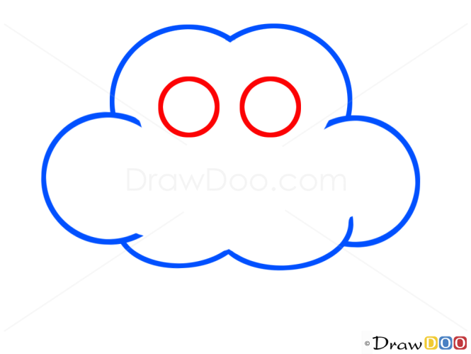 How to Draw Cloud, Kids Draw