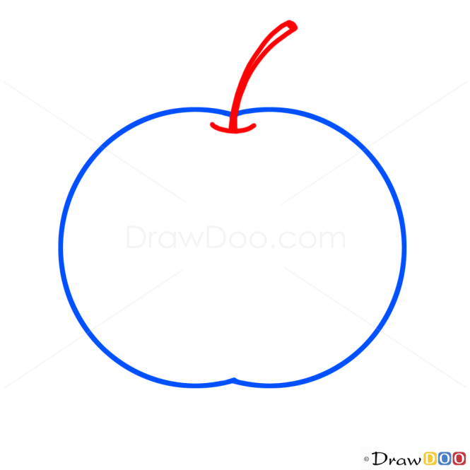 How to Draw Apple, Kids Draw