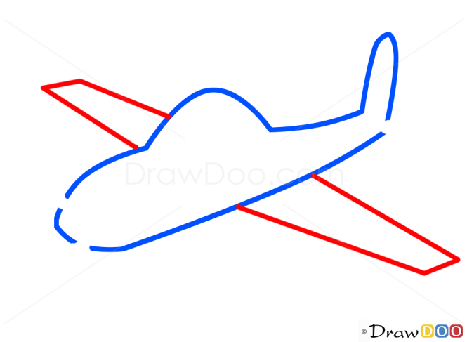 How to Draw Airplane, Kids Draw